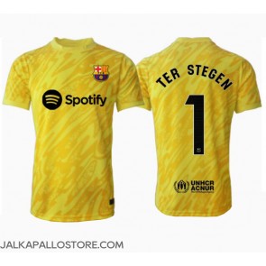 Barcelona Ter Stegen #1 Maalivahti Kotipaita 2024-25 Lyhythihainen